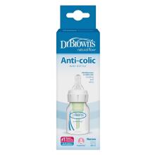 Dr. Brown’s Natural Flow® Options+™ PP Narrow Art.SB2100 Preemie bottle for premature and newborn babies with a nipple, 60 ml