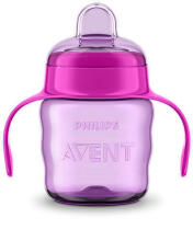 SCF551/03 CUP WITH MOUTHPIECE 200 ML 6+ PINK *