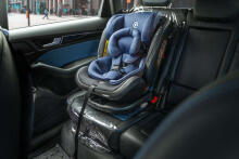 Protective foil under the car seat