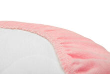 Terry Pushchair Sheet – pink