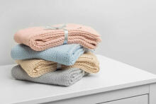 Knitted Blanket – pink