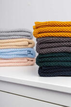 Knitted Blanket – grey