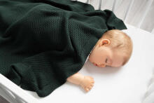Knitted Blanket – grey