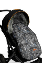 Olaf Romper Bag – dots graphite