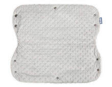 Minky pushchair hand muff – grey