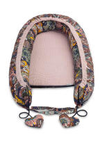 Waffle Nest/Baby Cocoon – boho dusty rose