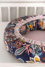 Waffle Nest/Baby Cocoon – boho dusty rose