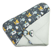 Baby Wrap/Baby Bunting Waffle – clearing mint