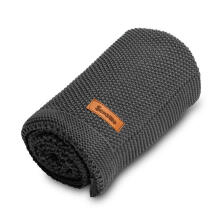 Knitted Blanket – graphite