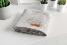Bamboo blanket – grey