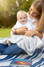 Bamboo blanket – grey