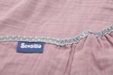 Child seat muslin swaddle blanket for summer – pink