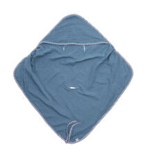 Child seat muslin swaddle blanket for summer – blue