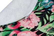 PILLOWCASE FOR FEEDING PILLOW - PINK FLAMINGOS