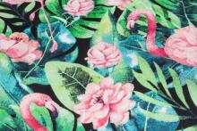PILLOWCASE FOR FEEDING PILLOW - PINK FLAMINGOS