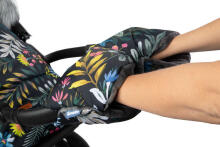 PUSHCHAIR MUFF - FLOWERS