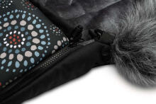 OLAF ROMPER BAG - ROSETTES BLACK