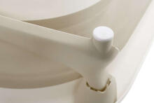 Foldable travel bath tub – BEIGE