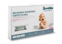Foldable travel bath tub – BEIGE