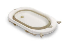 Foldable travel bath tub – BEIGE