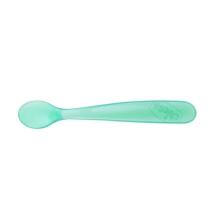 061853 SOFT SILICONE SPOON 6+ BLUE 2 PCS