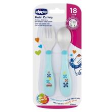METAL CUTLERY 18M + BLUE