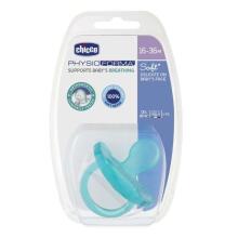 051922 Pacifier PHYSIO SOFT SILICONE 16-36M BLUE 1PC