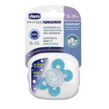 059089 PHYSIO COMFORT teat SILICONE 16-36M 1PCS BLUE
