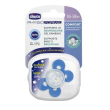 059089 PHYSIO COMFORT teat SILICONE 16-36M 1PCS BLUE