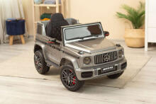 BATTERY RIDE-ON VEHICLE MERCEDES BENZ G63 AMG SILVER