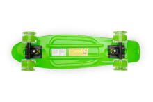 SKATEBOARD DEXTER GREEN + HELMET AND PROTECTORS