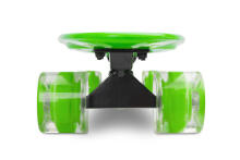 SKATEBOARD DEXTER GREEN + HELMET AND PROTECTORS