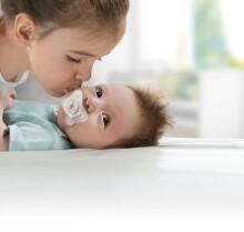 128419 teat PHYSIOFORMA , MINI SILICONE 0-2M 2PCS GIRL