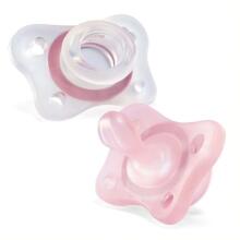 128440 PHYSIOFORMA MINI SILICONE teat 2-6M 2PCS GIRL