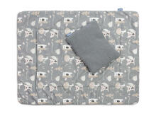 COTTON-MUSLIN SET PACK. GRAPHITE  