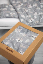 COTTON-MUSLIN SET PACK. GRAPHITE  