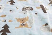 COTTON-MUSLIN SET PACK. BLUE 
