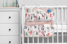 BED ORGANIZER WAFFLE - PINK