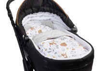 Velvet Pushchair Set – white forest adventure