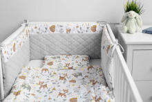 COT SET CLOUDS PLUSH KARO
