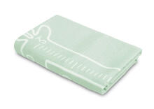 MUSLIN PHOTO MAT GIRAFFE MINT 120x120