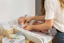 Soft Changing Pad - GARDEN PALM