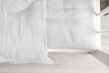 2-element muslin bedding GREY 100X135 CM
