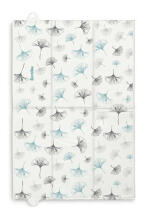 Tourist mat/changing mat – botanical blue