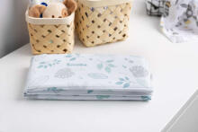 Tourist mat/changing mat – FLORAL BLUE