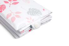 Tourist mat/changing mat – FLORAL PINK