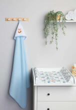 TERRY BATH COVER 100X100 BLUE FOX