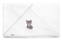 TERRY BATH COVER 100X100 WHITE WOLF
