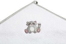 TERRY BATH COVER 100X100 RACOON GRAY
