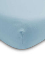 BED SHEET JERSEY DELUXE BLUE 120x60